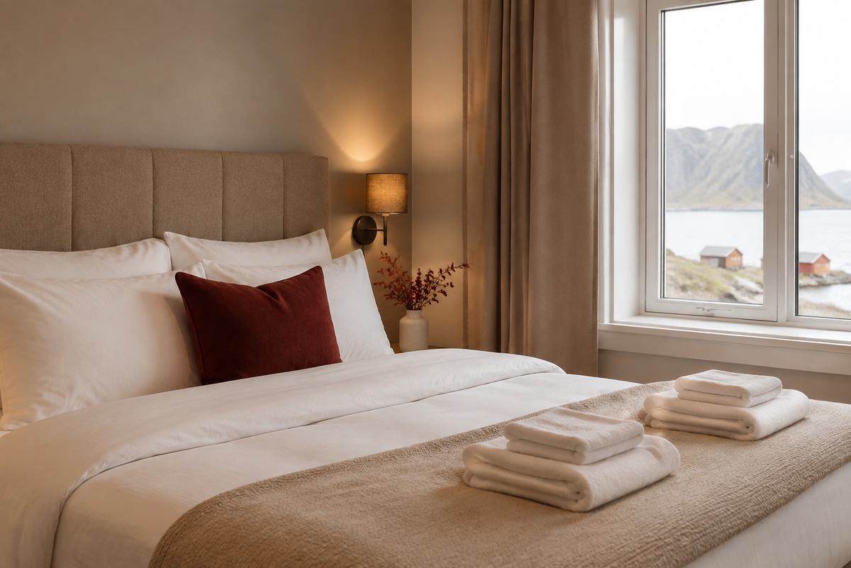 Guest-ready Airbnb and short-term rental bedroom